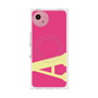 プレミアムスクエアケース with SnapMag［ オリジナル - initial color - A pink ］
