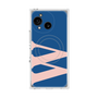 プレミアムスクエアケース with SnapMag［ オリジナル - initial color - W navy ］