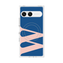 プレミアムスクエアケース with SnapMag［ オリジナル - initial color - W navy ］