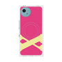 プレミアムスクエアケース with SnapMag［ オリジナル - initial color - X pink ］