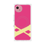 プレミアムスクエアケース with SnapMag［ オリジナル - initial color - X pink ］