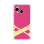 プレミアムスクエアケース with SnapMag［ オリジナル - initial color - X pink ］