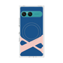 プレミアムスクエアケース with SnapMag［ オリジナル - initial color - X navy ］