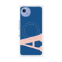 プレミアムスクエアケース with SnapMag［ オリジナル - initial color - A navy ］