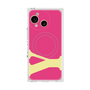 プレミアムスクエアケース with SnapMag［ オリジナル - initial color - Y pink ］
