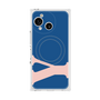 プレミアムスクエアケース with SnapMag［ オリジナル - initial color - Y navy ］