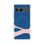 プレミアムスクエアケース with SnapMag［ オリジナル - initial color - Y navy ］