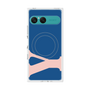 プレミアムスクエアケース with SnapMag［ オリジナル - initial color - Y navy ］