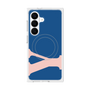 プレミアムスクエアケース with SnapMag［ オリジナル - initial color - Y navy ］