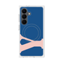 プレミアムスクエアケース with SnapMag［ オリジナル - initial color - Y navy ］