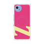 プレミアムスクエアケース with SnapMag［ オリジナル - initial color - Z pink ］