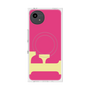 プレミアムスクエアケース with SnapMag［ オリジナル - initial color - F pink ］