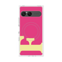 プレミアムスクエアケース with SnapMag［ オリジナル - initial color - F pink ］