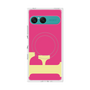 プレミアムスクエアケース with SnapMag［ オリジナル - initial color - F pink ］