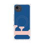 プレミアムスクエアケース with SnapMag［ オリジナル - initial color - F navy ］