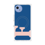 プレミアムスクエアケース with SnapMag［ オリジナル - initial color - F navy ］