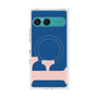 プレミアムスクエアケース with SnapMag［ オリジナル - initial color - F navy ］
