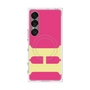 プレミアムスクエアケース with SnapMag［ オリジナル - initial color - H pink ］