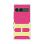 プレミアムスクエアケース with SnapMag［ オリジナル - initial color - H pink ］