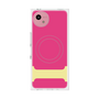 プレミアムスクエアケース with SnapMag［ オリジナル - initial color - I pink ］