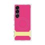 プレミアムスクエアケース with SnapMag［ オリジナル - initial color - I pink ］