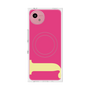 プレミアムスクエアケース with SnapMag［ オリジナル - initial color - J pink ］