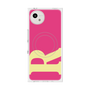 プレミアムスクエアケース with SnapMag［ オリジナル - initial color - R pink ］