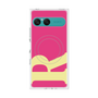 プレミアムスクエアケース with SnapMag［ オリジナル - initial color - R pink ］
