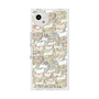 プレミアムスクエアケース with SnapMag［ こんにちは、いぬです - いぬだらけ ］