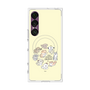 プレミアムスクエアケース with SnapMag［ こんにちは、いぬです - みんなそろって - ベージュ ］