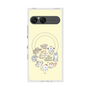 プレミアムスクエアケース with SnapMag［ こんにちは、いぬです - みんなそろって - ベージュ ］