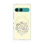 プレミアムスクエアケース with SnapMag［ こんにちは、いぬです - みんなそろって - ベージュ ］