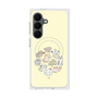 プレミアムスクエアケース with SnapMag［ こんにちは、いぬです - みんなそろって - ベージュ ］