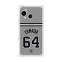 プレミアムスクエアケース with SnapMag［ 読売ジャイアンツ - #64 YAMADA -ビジター ］