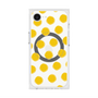 プレミアムスクエアケース with SnapMag［ オリジナル - 推し色水玉 - イエロー ］