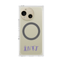 プレミアムスクエアケース with SnapMag［ オリジナル - INTJ 建築家 - アルファベット ］