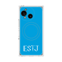 プレミアムスクエアケース with SnapMag［ オリジナル - ESTJ 幹部 - アルファベット - ブルー ］