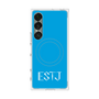 プレミアムスクエアケース with SnapMag［ オリジナル - ESTJ 幹部 - アルファベット - ブルー ］