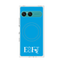 プレミアムスクエアケース with SnapMag［ オリジナル - ESFJ 領事 - アルファベット - ブルー ］