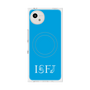 プレミアムスクエアケース with SnapMag［ オリジナル - ISFJ 擁護者 - アルファベット - ブルー ］