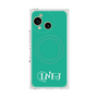 プレミアムスクエアケース with SnapMag［ オリジナル - INFJ 提唱者 - アルファベット - グリーン ］