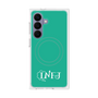 プレミアムスクエアケース with SnapMag［ オリジナル - INFJ 提唱者 - アルファベット - グリーン ］