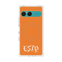 プレミアムスクエアケース with SnapMag［ オリジナル - ESTP 起業家 - アルファベット - オレンジ ］