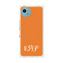 プレミアムスクエアケース with SnapMag［ オリジナル - ESFP エンターテイナー - アルファベット - オレンジ ］