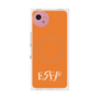 プレミアムスクエアケース with SnapMag［ オリジナル - ESFP エンターテイナー - アルファベット - オレンジ ］