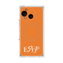 プレミアムスクエアケース with SnapMag［ オリジナル - ESFP エンターテイナー - アルファベット - オレンジ ］