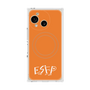 プレミアムスクエアケース with SnapMag［ オリジナル - ESFP エンターテイナー - アルファベット - オレンジ ］