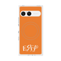 プレミアムスクエアケース with SnapMag［ オリジナル - ESFP エンターテイナー - アルファベット - オレンジ ］
