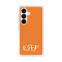 プレミアムスクエアケース with SnapMag［ オリジナル - ESFP エンターテイナー - アルファベット - オレンジ ］