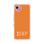 プレミアムスクエアケース with SnapMag［ オリジナル - ISTP 巨匠 - アルファベット - オレンジ ］